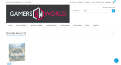 Desktop Screenshot of gamersworlddublin.com